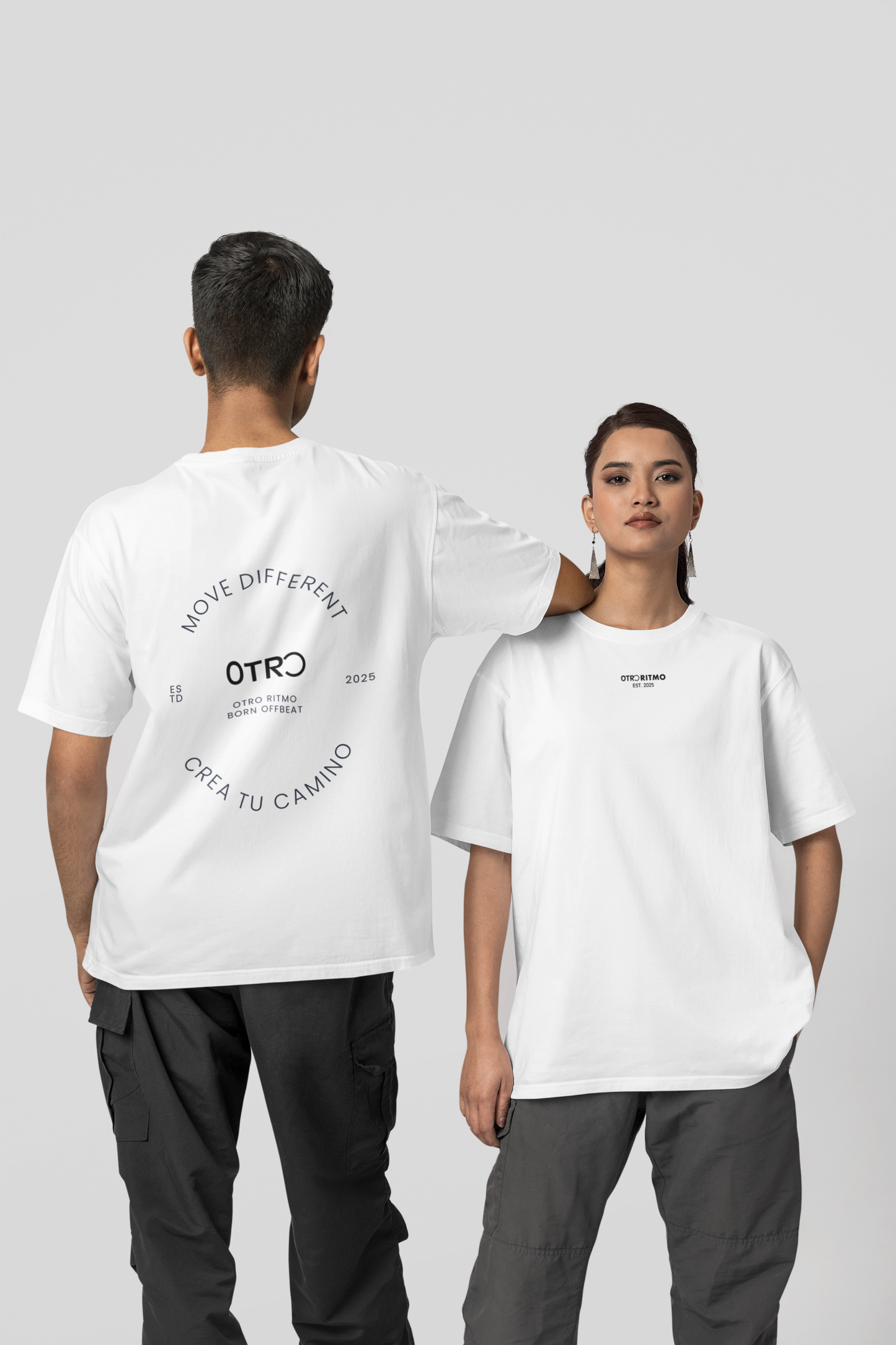 OTRO RITMO Oversized Tee - "Move Different"