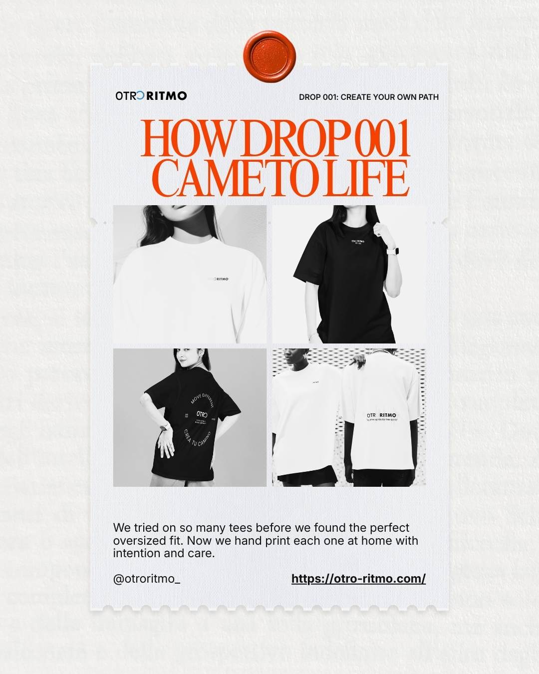 How Drop 001 Came to Life
