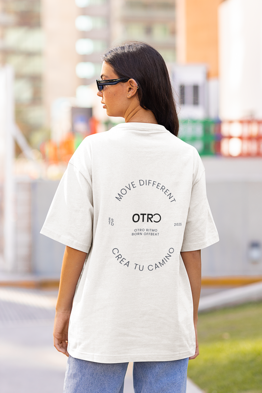 OTRO RITMO Oversized Tee - "Move Different"