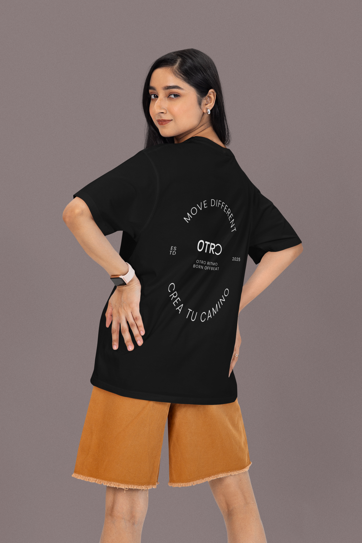 OTRO RITMO Oversized Tee - "Move Different"